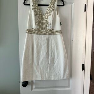 Lilly Pulitzer NWT Size 12 Aveline Shift, Resort White